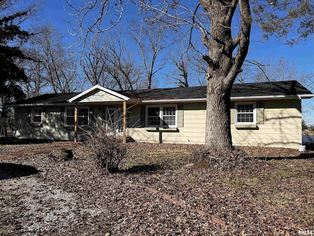 view of front of house