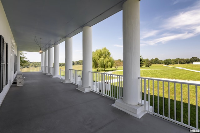 view of patio