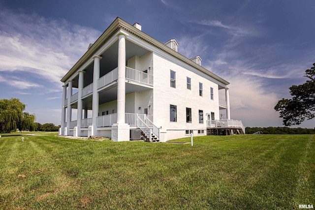 view of building exterior featuring cooling unit