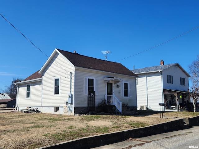 view of bungalow