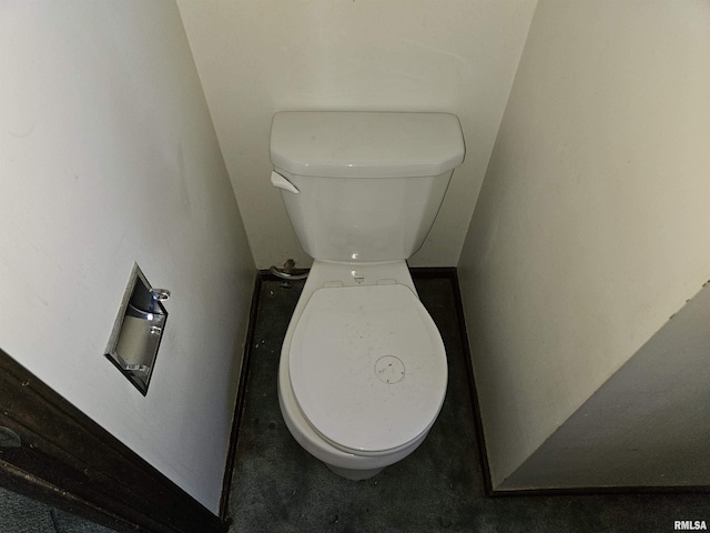 bathroom with toilet