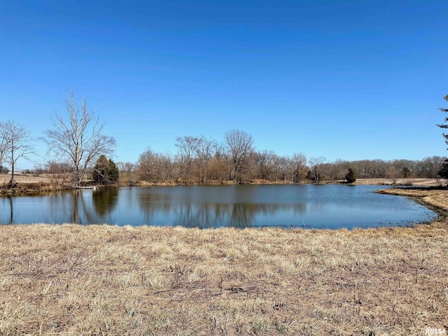 view of water feature