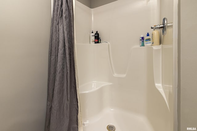 full bath with a stall shower