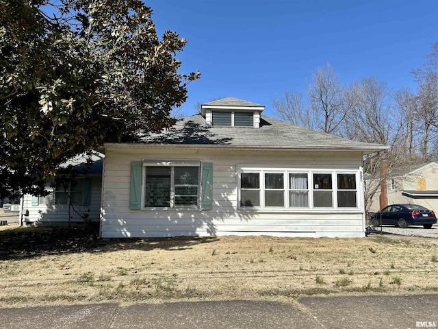 view of bungalow