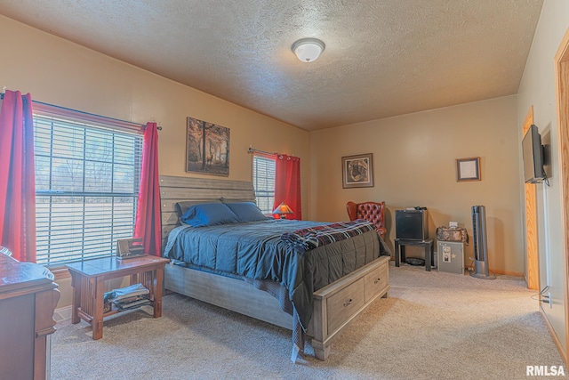 2814 Chouteau Ave, Odin, IL 62870 - bedroom featuring carpet and a textured ceiling