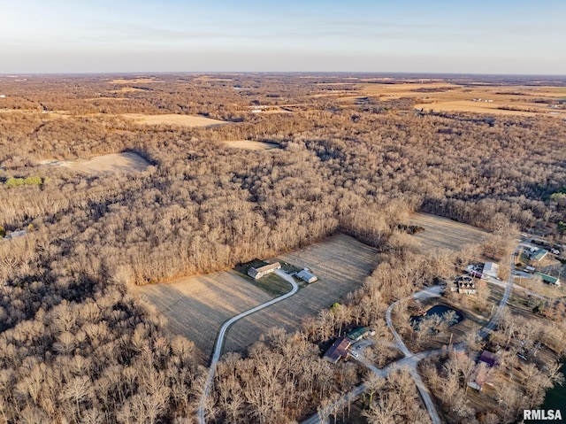 2814 Chouteau Ave, Odin, IL 62870 - aerial view with a rural view