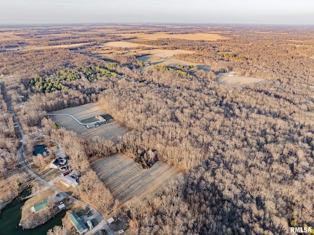 2814 Chouteau Ave, Odin, IL 62870 - aerial view with a view of trees