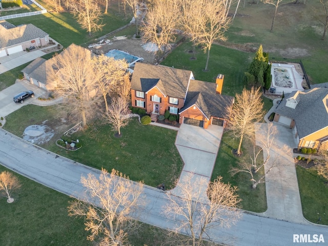 aerial view