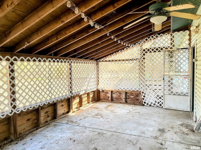 607 S Skyline Dr, Carbondale, IL 62901 - view of patio featuring a ceiling fan