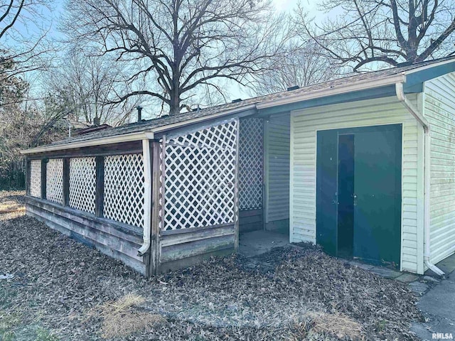 607 S Skyline Dr, Carbondale, IL 62901 - view of outbuilding