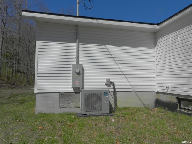 991 US Highway 34, Herod, IL 62947 - exterior details with ac unit