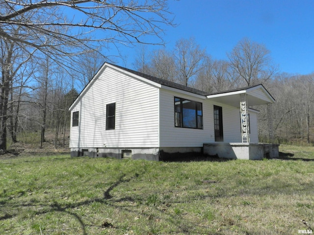 991 US Highway 34, Herod, IL 62947 - view of property exterior with a yard