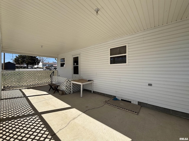 view of patio / terrace