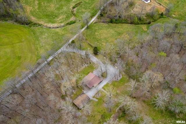 320 Nelson Ln, Grantsburg, IL 62943 - aerial view
