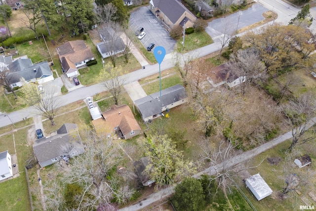 804 N Almond St, Carbondale, IL 62902 - drone / aerial view featuring a residential view