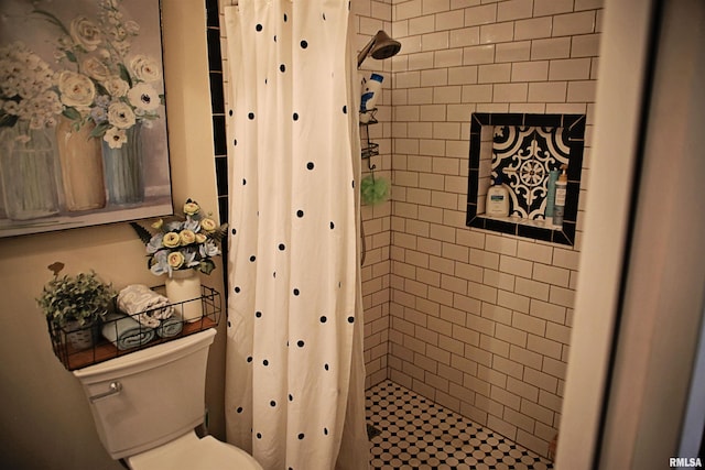 11648 Trolley Line Rd, Marion, IL 62959 - full bathroom with toilet and a stall shower