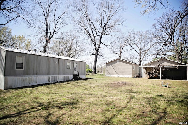 11648 Trolley Line Rd, Marion, IL 62959 - view of yard