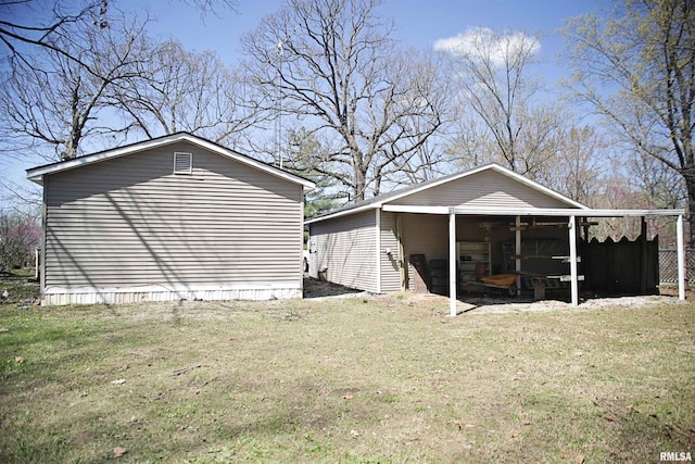 11648 Trolley Line Rd, Marion, IL 62959 - view of outbuilding with an outbuilding
