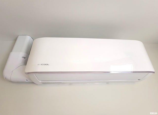 309 E Washington St, Flora, IL 62839 - detailed view of a wall mounted air conditioner