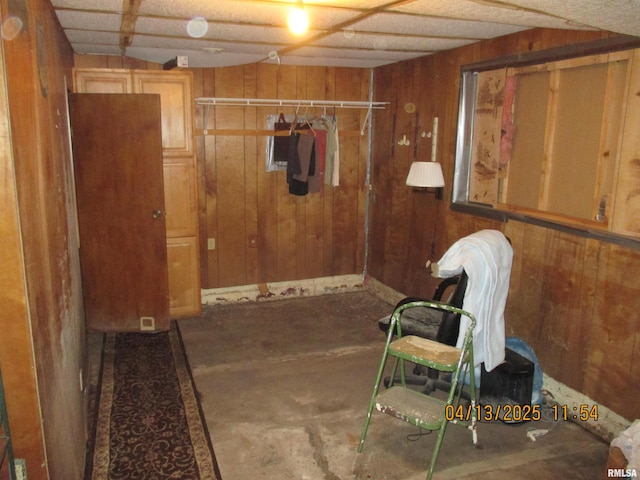 229 S James St, Centralia, IL 62801 - basement with wood walls