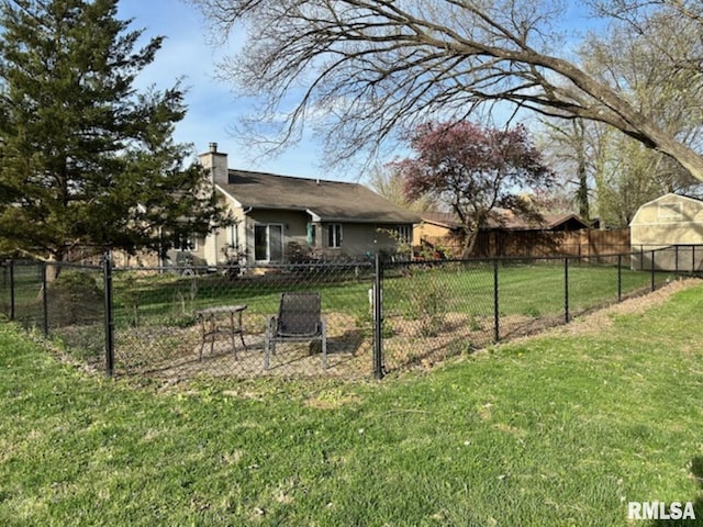 3 Suburban Dr, Murphysboro, IL 62966 - view of yard with fence