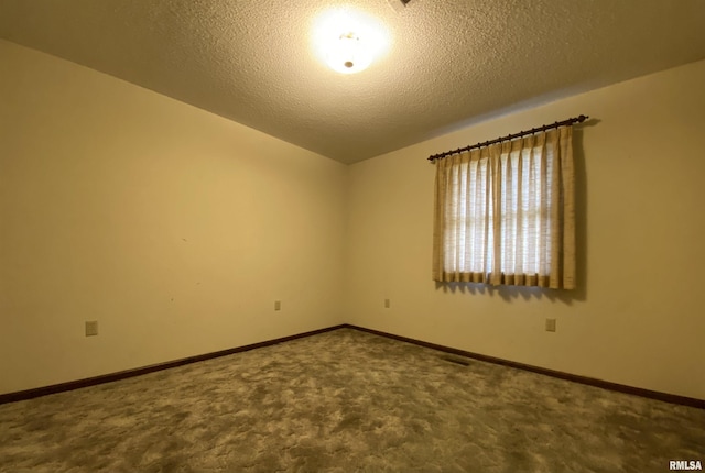 214 W Locust St, Harrisburg, IL 62946 - carpeted spare room with baseboards and a textured ceiling
