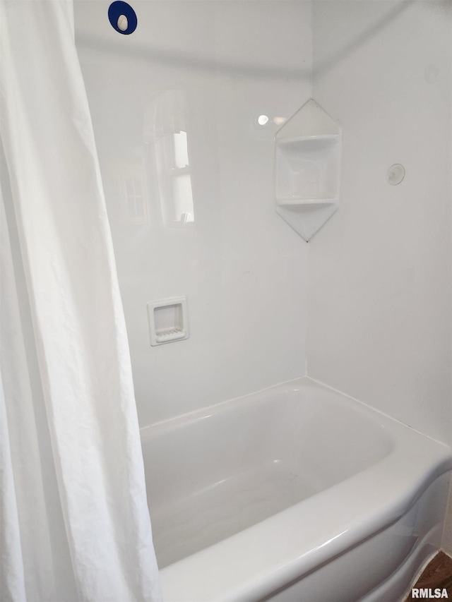 view of full bathroom