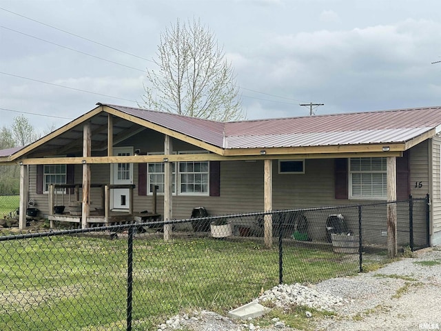 15 Lincoln St, Stonefort, IL 62987 - view of detached garage