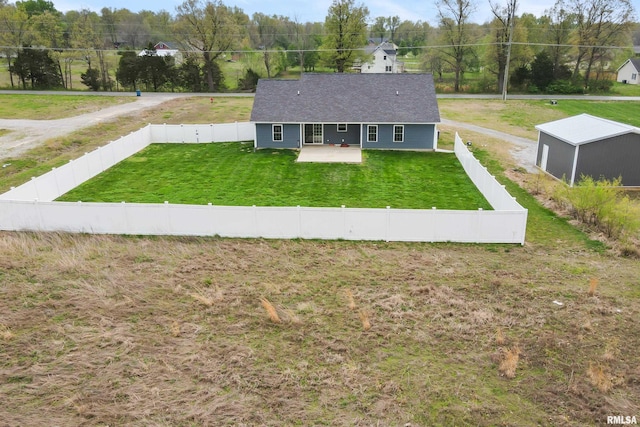 drone / aerial view