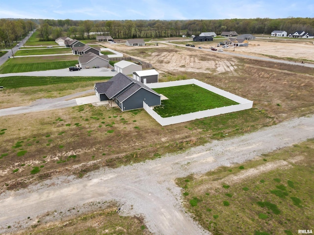 drone / aerial view