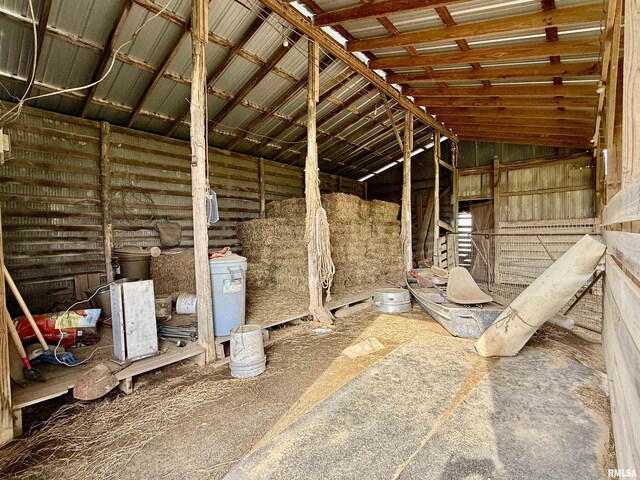 8806 Unionville Rd, Brookport, IL 62910 - view of unfinished attic