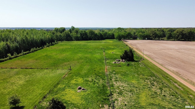 8806 Unionville Rd, Brookport, IL 62910 - birds eye view of property with a rural view
