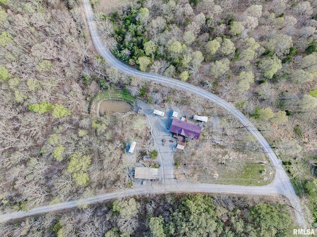 565 Dutton Chapel Rd, Golconda, IL 62938 - drone / aerial view