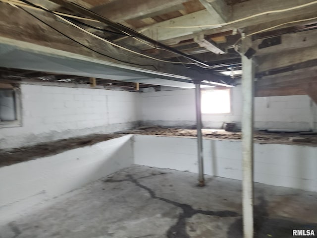 317 N Washington St, Sparta, IL 62286 - view of basement