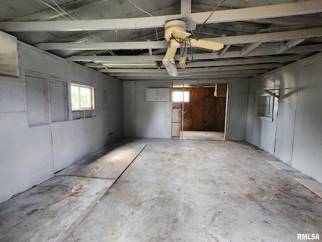 317 N Washington St, Sparta, IL 62286 - basement featuring a healthy amount of sunlight