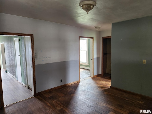 317 N Washington St, Sparta, IL 62286 - unfurnished room with baseboards and wood finished floors