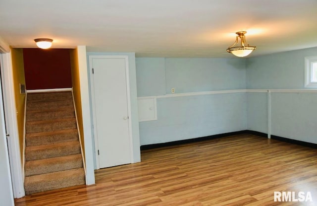 1001 S Emerald Ln, Carbondale, IL 62901 - interior space with light wood-style flooring and stairway