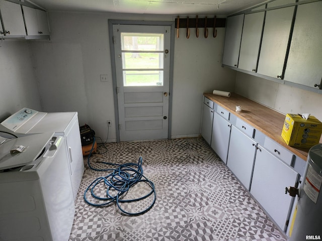14625 E E Il Highway 15, Mount Vernon, IL 62864 - washroom with washing machine and dryer and light floors