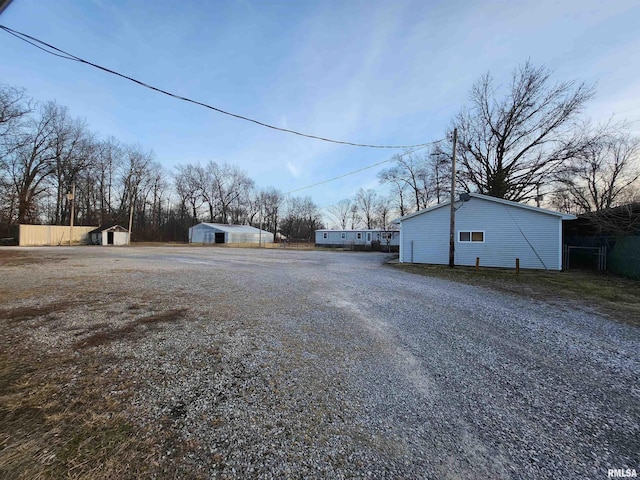 14625 E E Il Highway 15, Mount Vernon, IL 62864 - view of street with gravel driveway