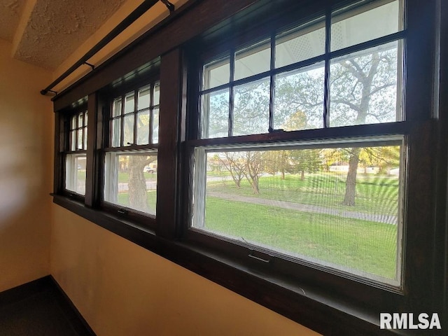 view of room details