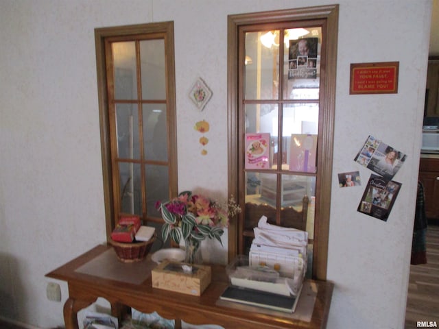 view of dining room