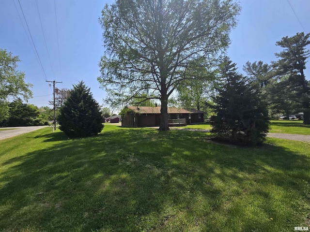 view of yard