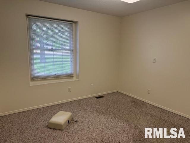 301 S Pershing St, Energy, IL 62933 - carpeted empty room with baseboards