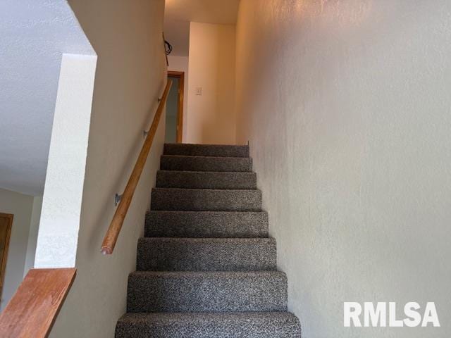 view of stairs