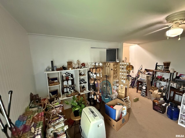 view of storage