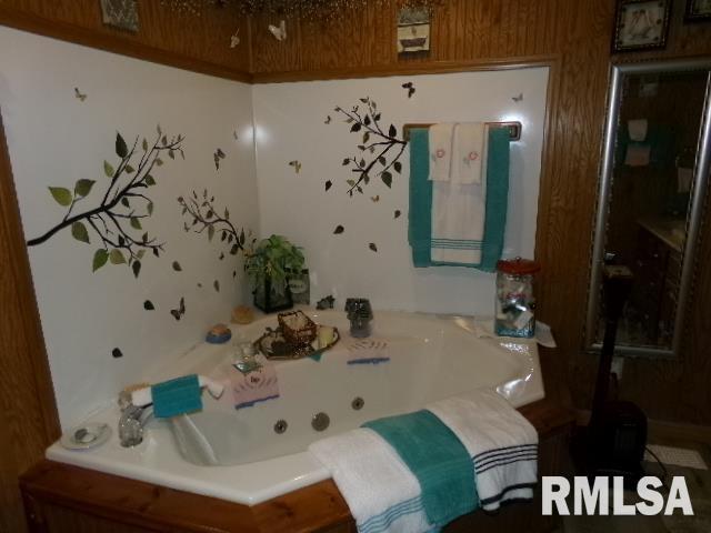 217 Trammel Rd, Carrier Mills, IL 62917 - bathroom featuring a whirlpool tub