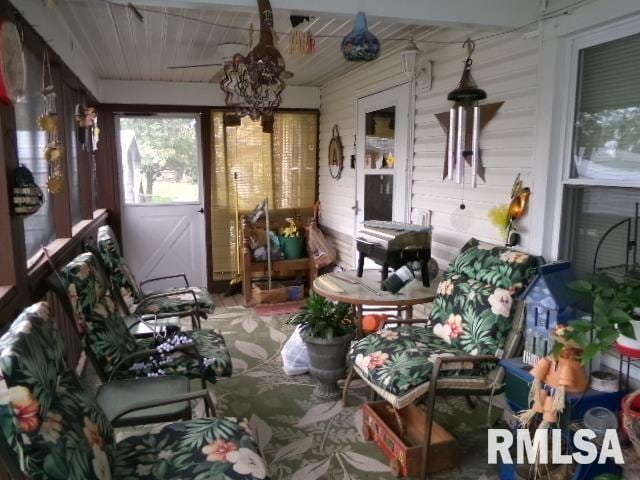 217 Trammel Rd, Carrier Mills, IL 62917 - view of sunroom