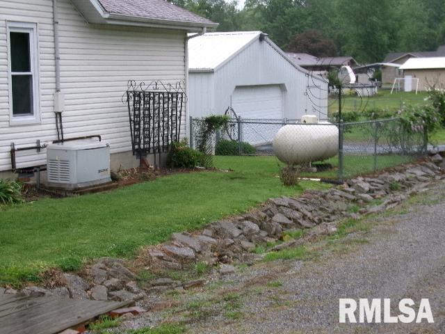 217 Trammel Rd, Carrier Mills, IL 62917 - exterior space with fence