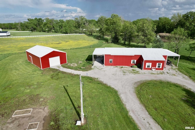 1821 Zion Hill Rd, Centralia, IL 62801 - view from above of property with a tree filled landscape