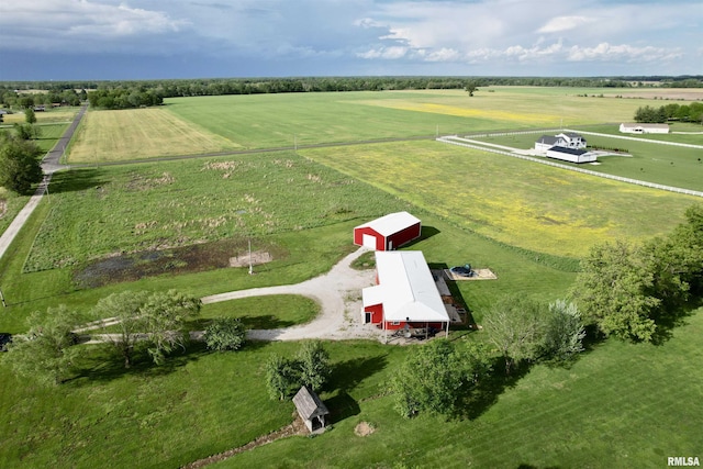 1821 Zion Hill Rd, Centralia, IL 62801 - aerial view of sparsely populated area featuring large plots for crops